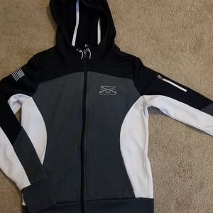 Athletic zip up hoodie